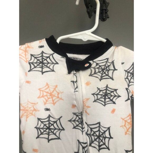 Burts bees baby Halloween pajamas pjs 3 to 6 month - Picture 2 of 5